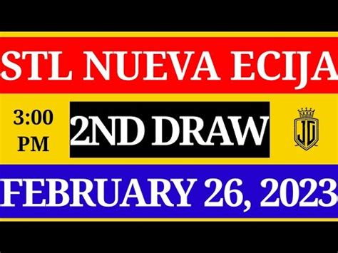 2nd draw of small town lottery in nueva ecija Winning  .